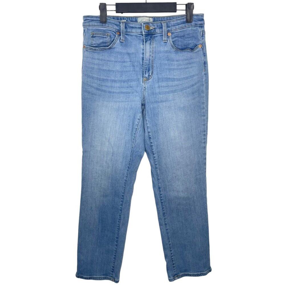 Universal Thread Womens Jeans Size 10R High Rise Slim Straight Denim Blue